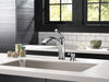 Single Handle Pull-Out Kitchen Faucet with Soap Dispenser