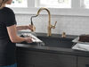 Pull-Down Kitchen Faucet w/Soap (Recertified)