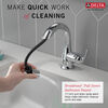 Single Handle Pull-Down Bathroom Faucet
