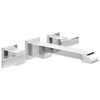 Two Handle Wall Mount Bathroom Faucet Trim
