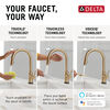 VoiceIQ® Kitchen Faucet with Touch<sub>2</sub>O® Technology with Touchless Technology