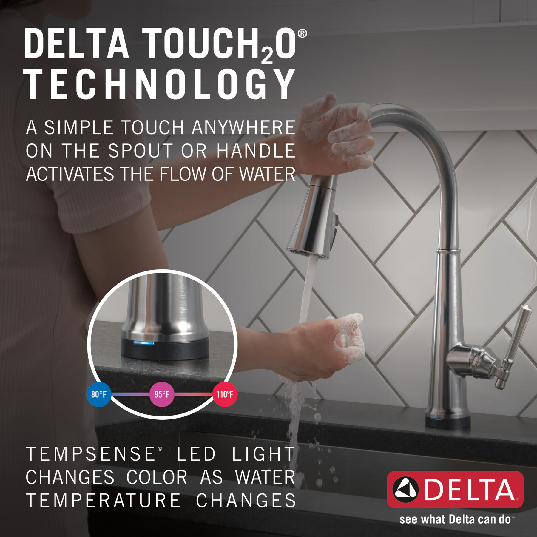 Touch<sub>2</sub>O®  Pull-Down Kitchen w/ShieldSpray 1L (Recertified), image 15
