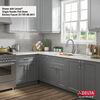 27” Workstation Kitchen Sink Undermount Stainless Steel Single Bowl with WorkFlow™ Ledge and Accessories