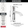 Single Handle Bathroom Faucet (Recertified)