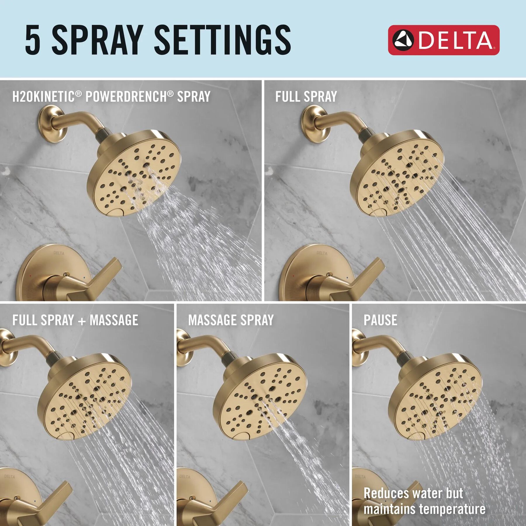 Monitor&reg; 14 Series Tub and Shower