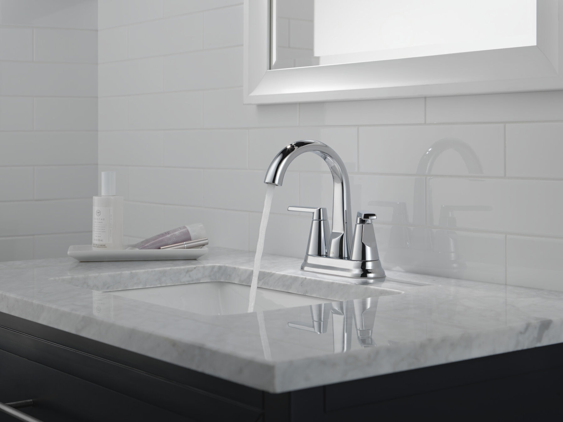 Two Handle Centerset Bathroom Faucet, image 3