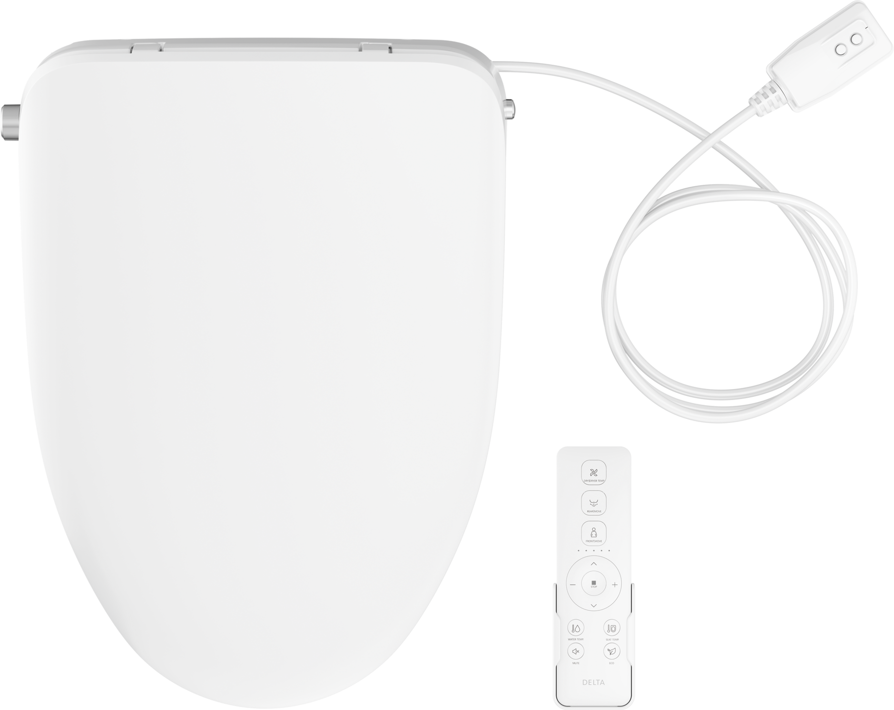 Premium Elongated Electric Bidet Toilet Seat, image 23
