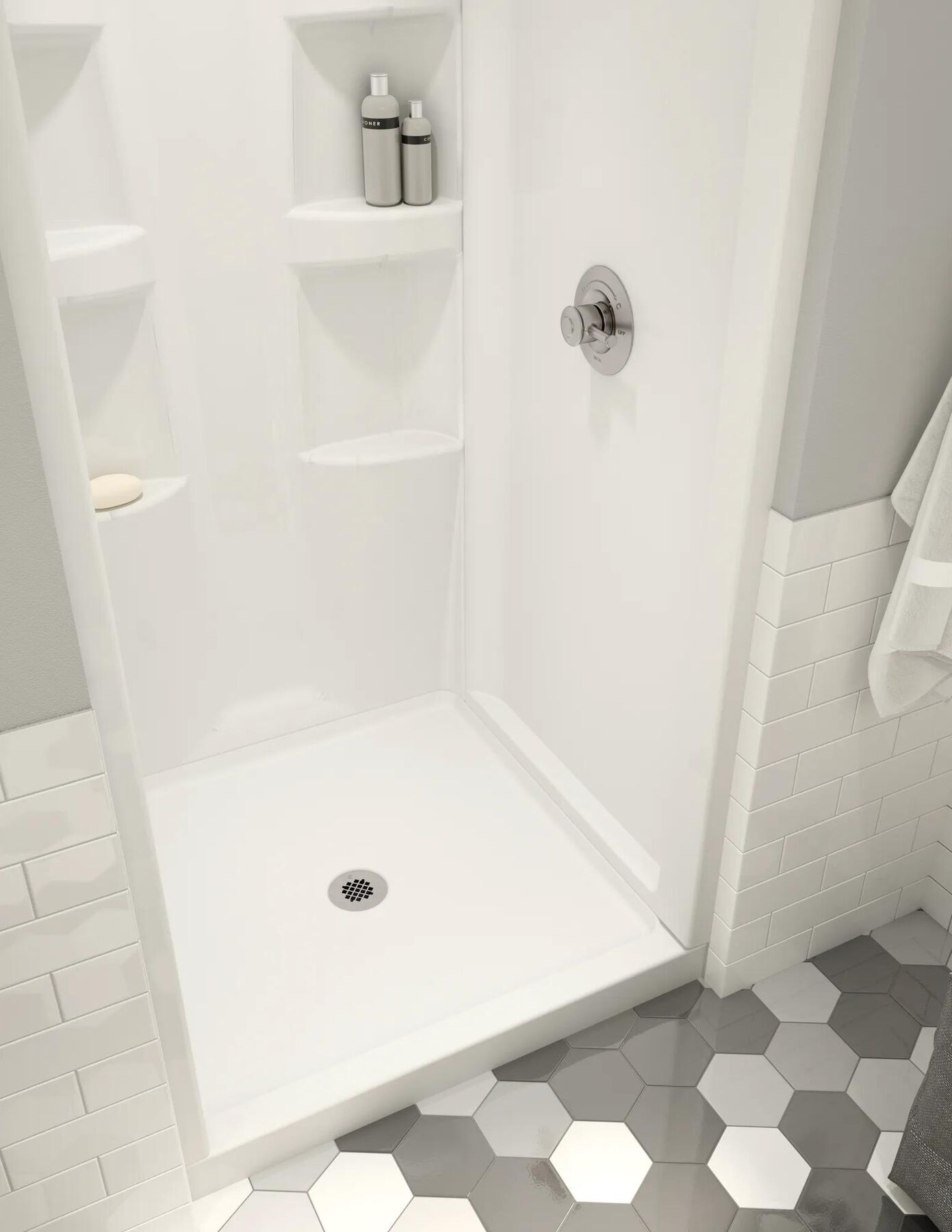 ProCrylic 36 in. Shower Surround