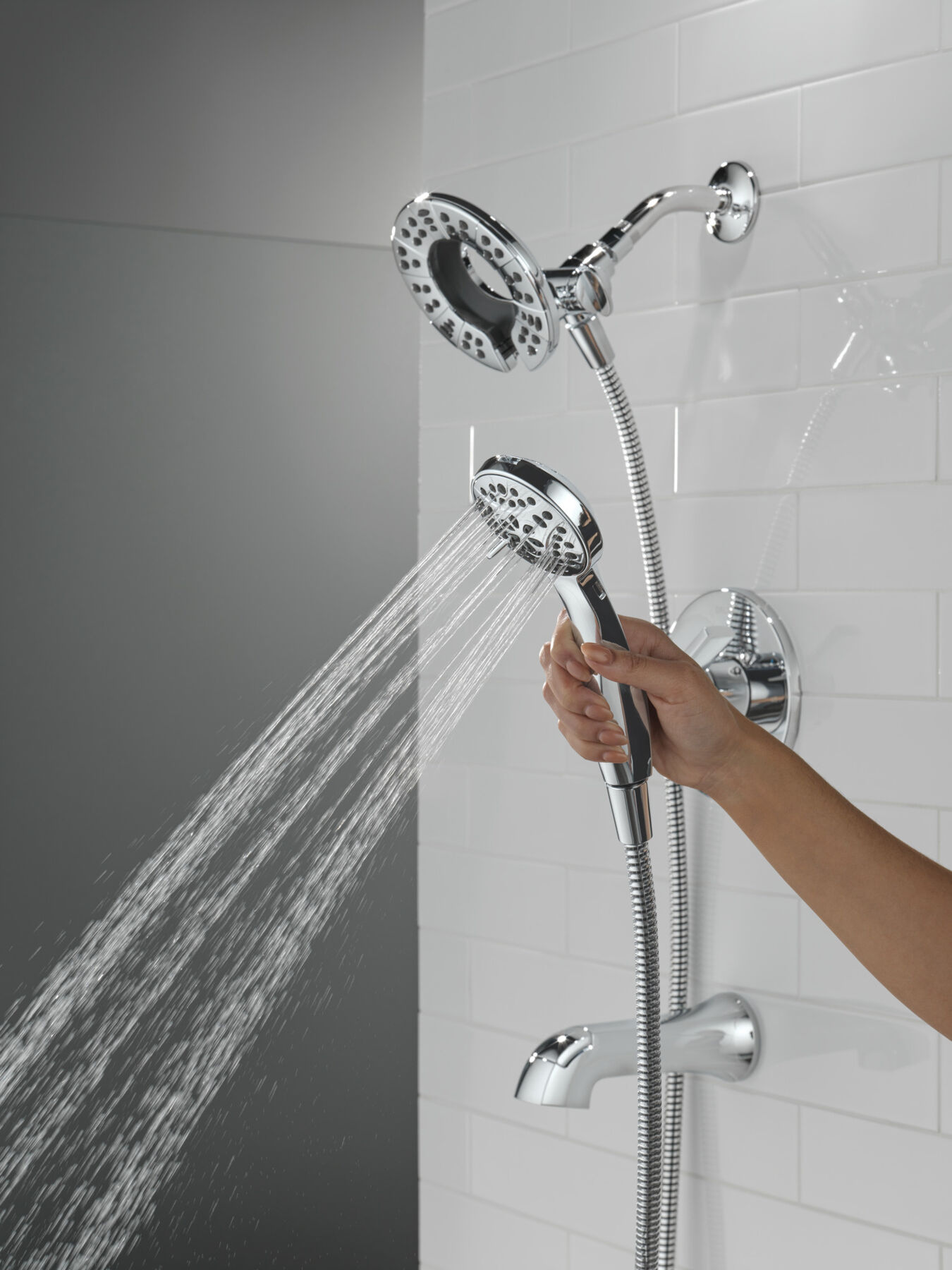 Monitor® 14 Series Tub and Shower Trim Only with In2ition® Hand Shower, image 6