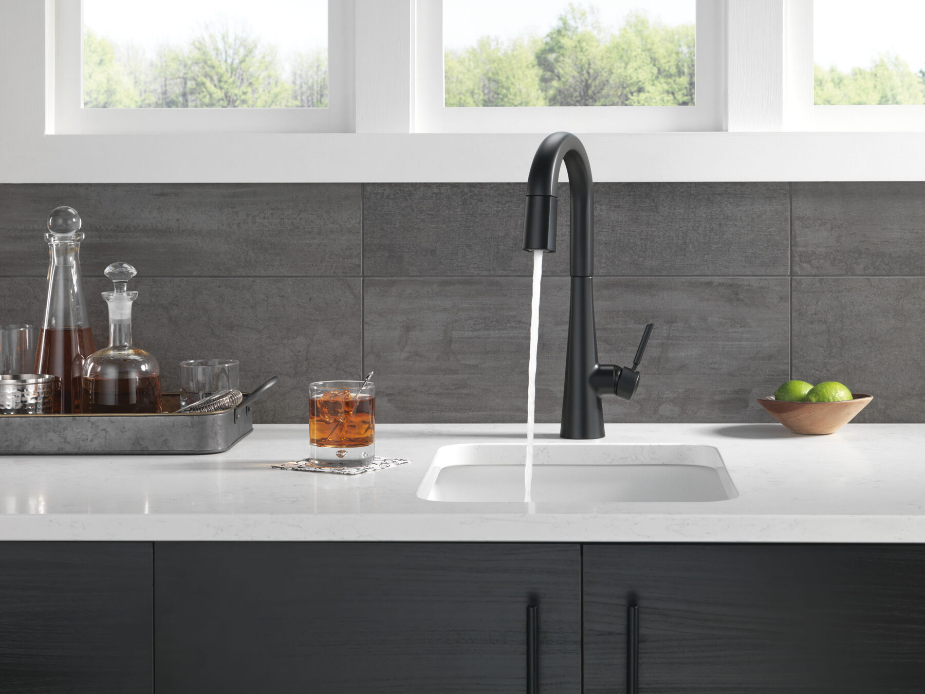 Single Handle Pull-Down Bar/Prep Faucet, image 6