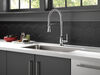 Single Handle Pull-Down Kitchen Faucet With Spring Spout
