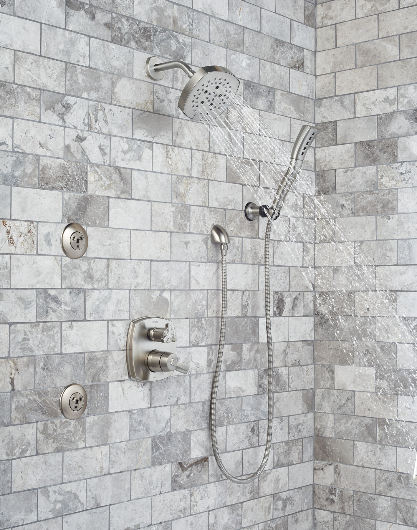 H<sub>2</sub>Okinetic® 5-Setting  Shower Head, image 2