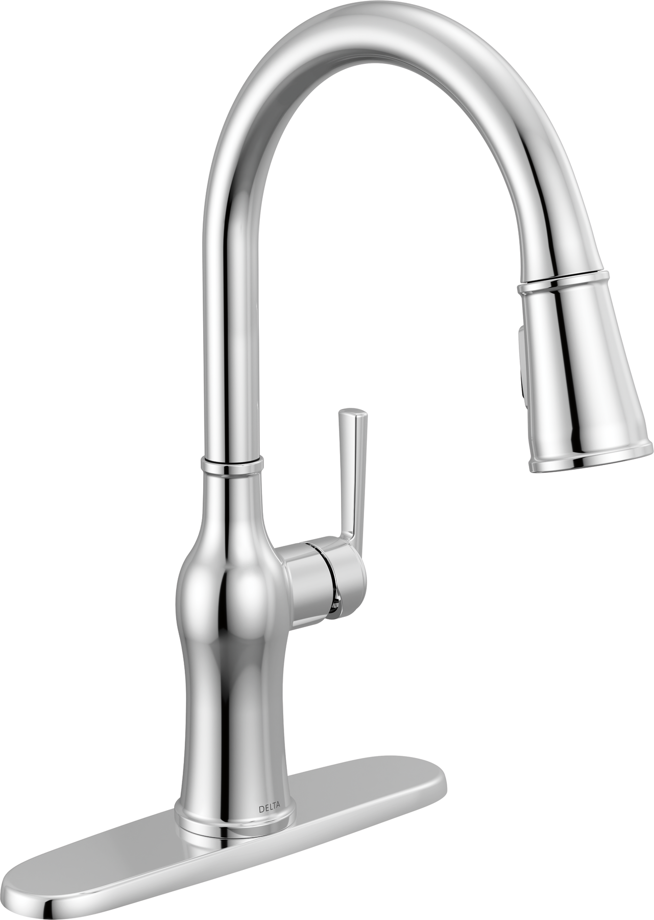 Single Handle Pull-Down Kitchen Faucet, image 1