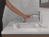 Single Handle Pull-Down Bathroom Faucet