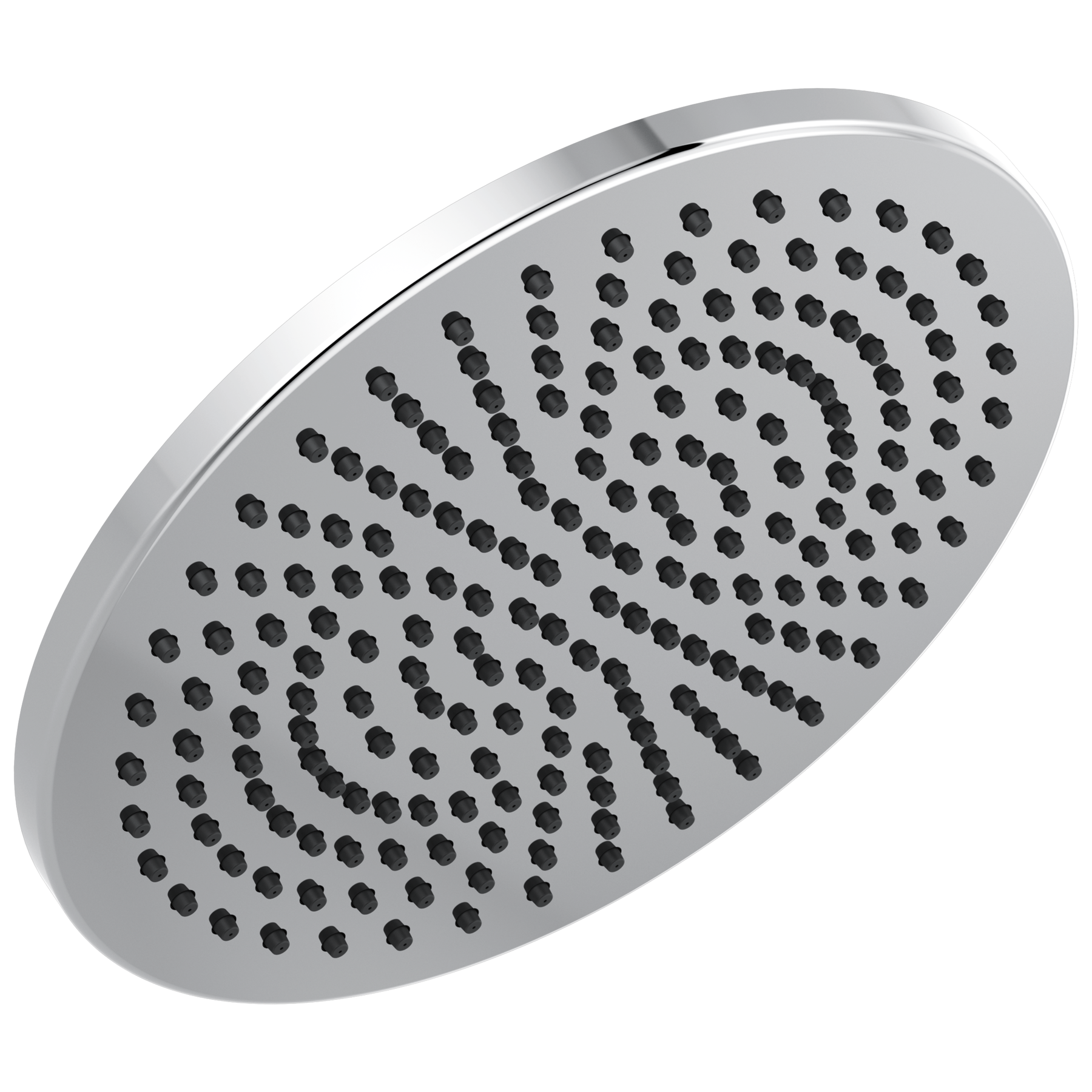 Single-Setting Metal Raincan Shower Head
