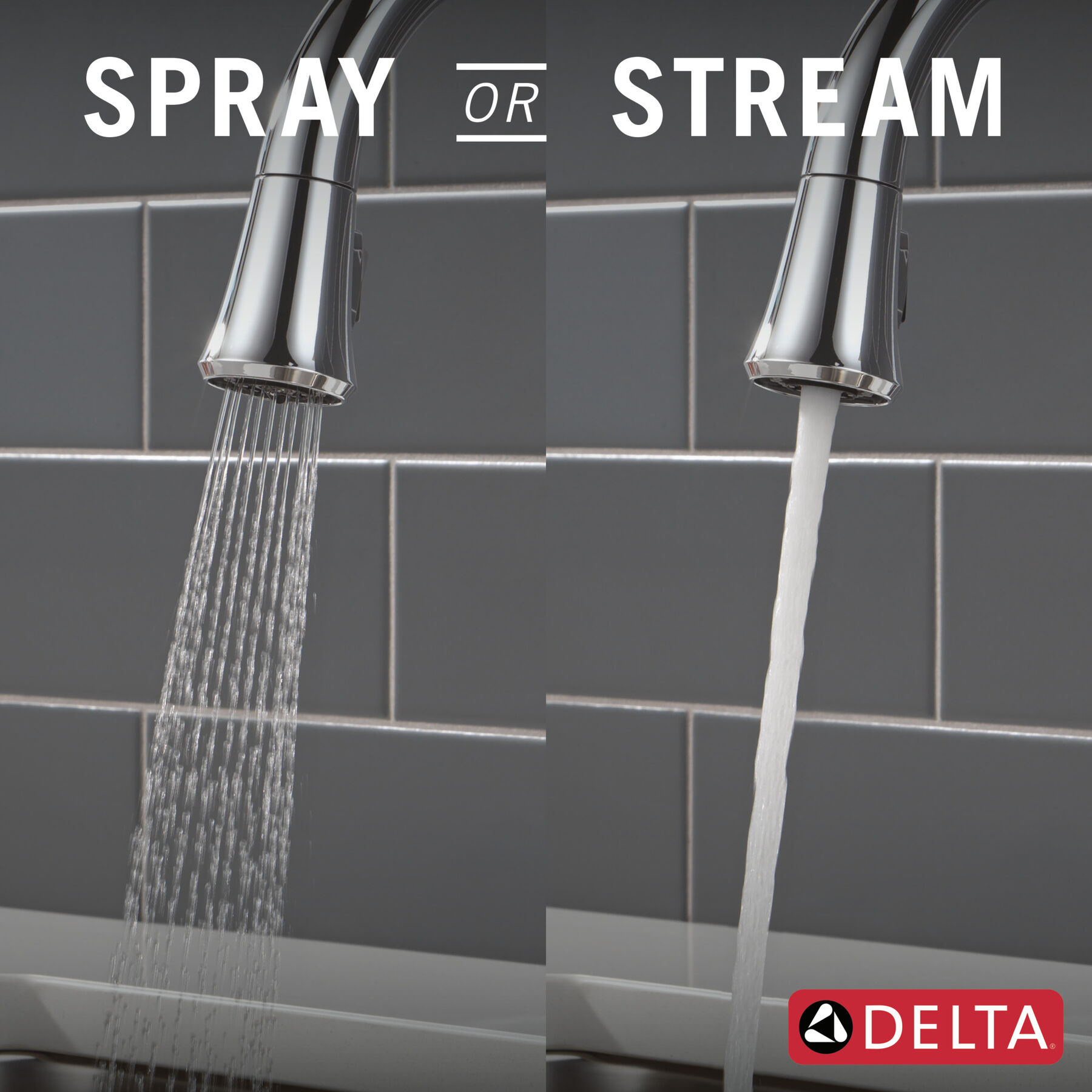 Single Handle Pull-Down Kitchen Faucet, image 4