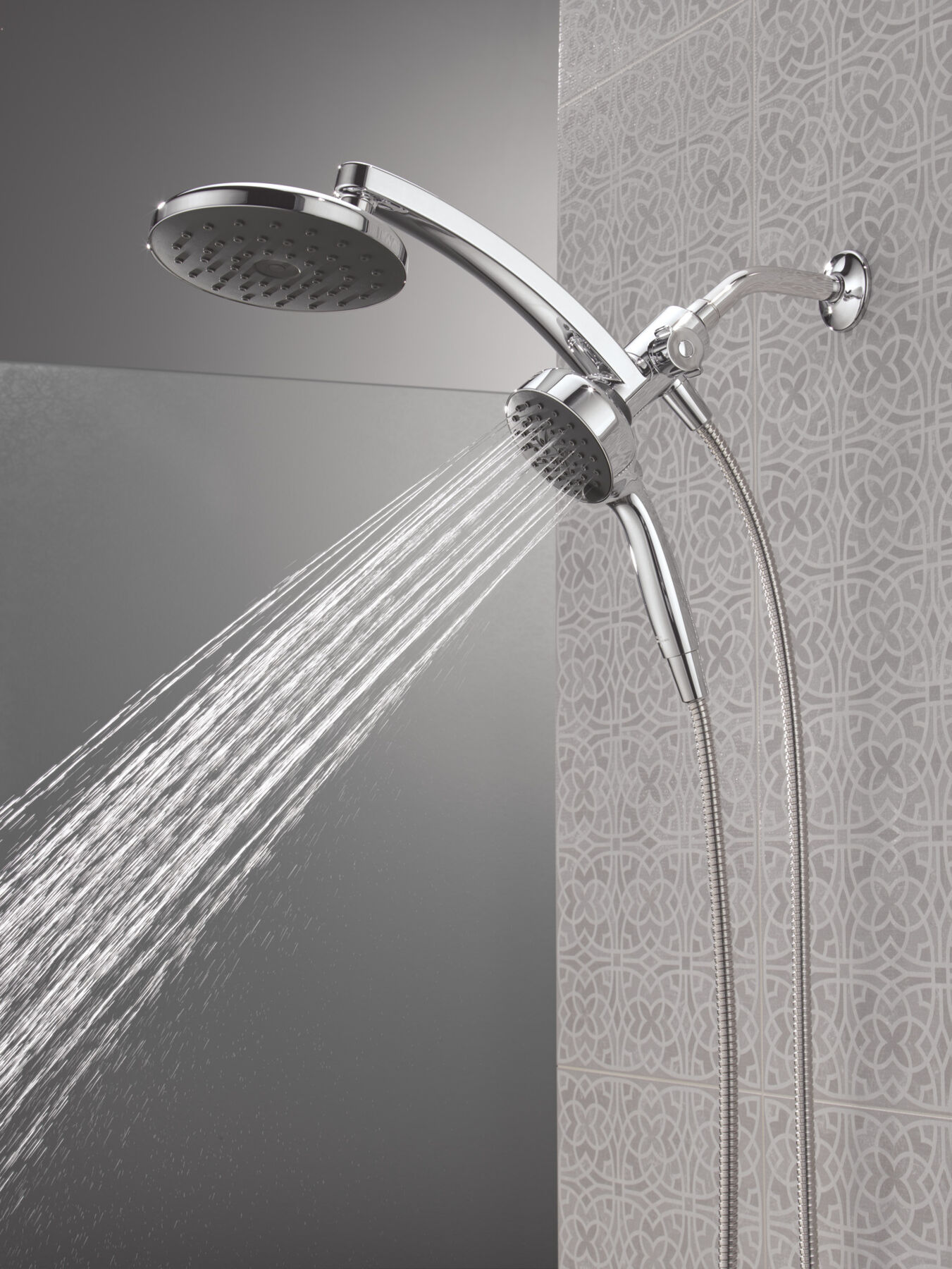PivotPro™ 3-in-1 Combination Shower with TouchClean® Spray Face, image 33