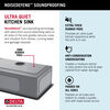 30” Undermount Stainless Steel Single Bowl Kitchen Sink with Accessories