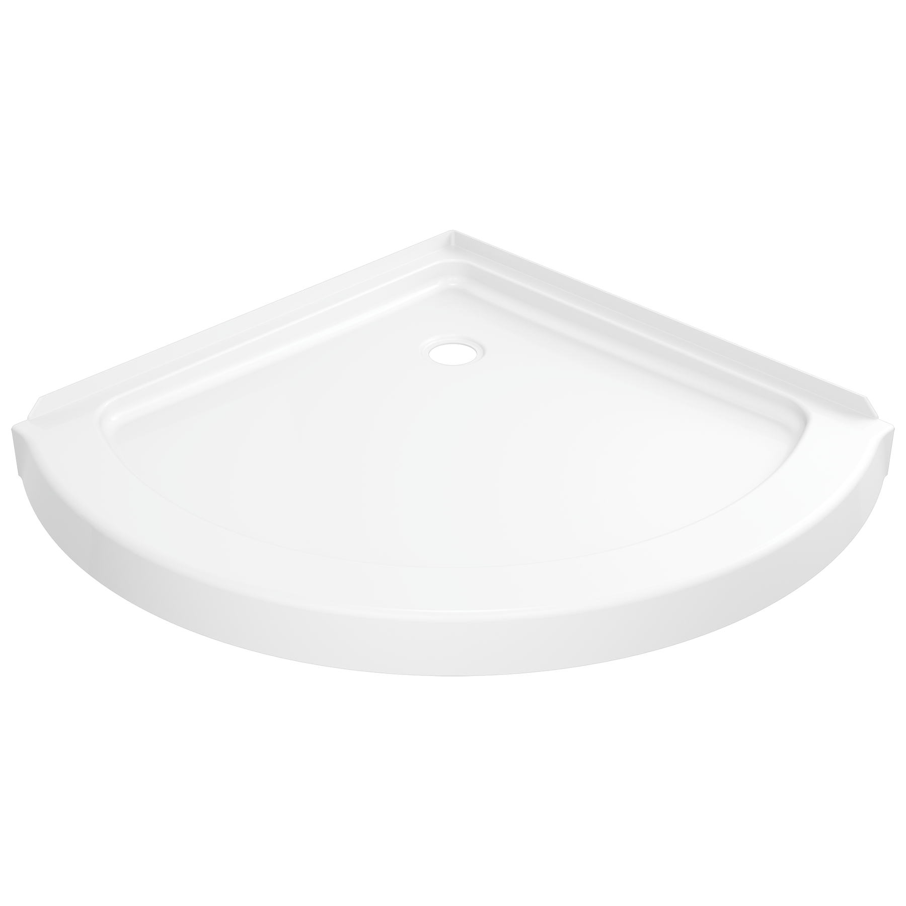 38'' Round Corner Shower Base
