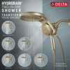 HydroRain® H2Okinetic® 5-Setting Two-in-One Shower Head (Recertified)