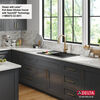 33” Granite Composite Workstation Kitchen Sink Drop-In Top Mount Single Bowl with WorkFlow™ Ledge and Accessories