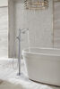 60 in. x 32 in. Freestanding Tub with Integrated Waste and Overflow