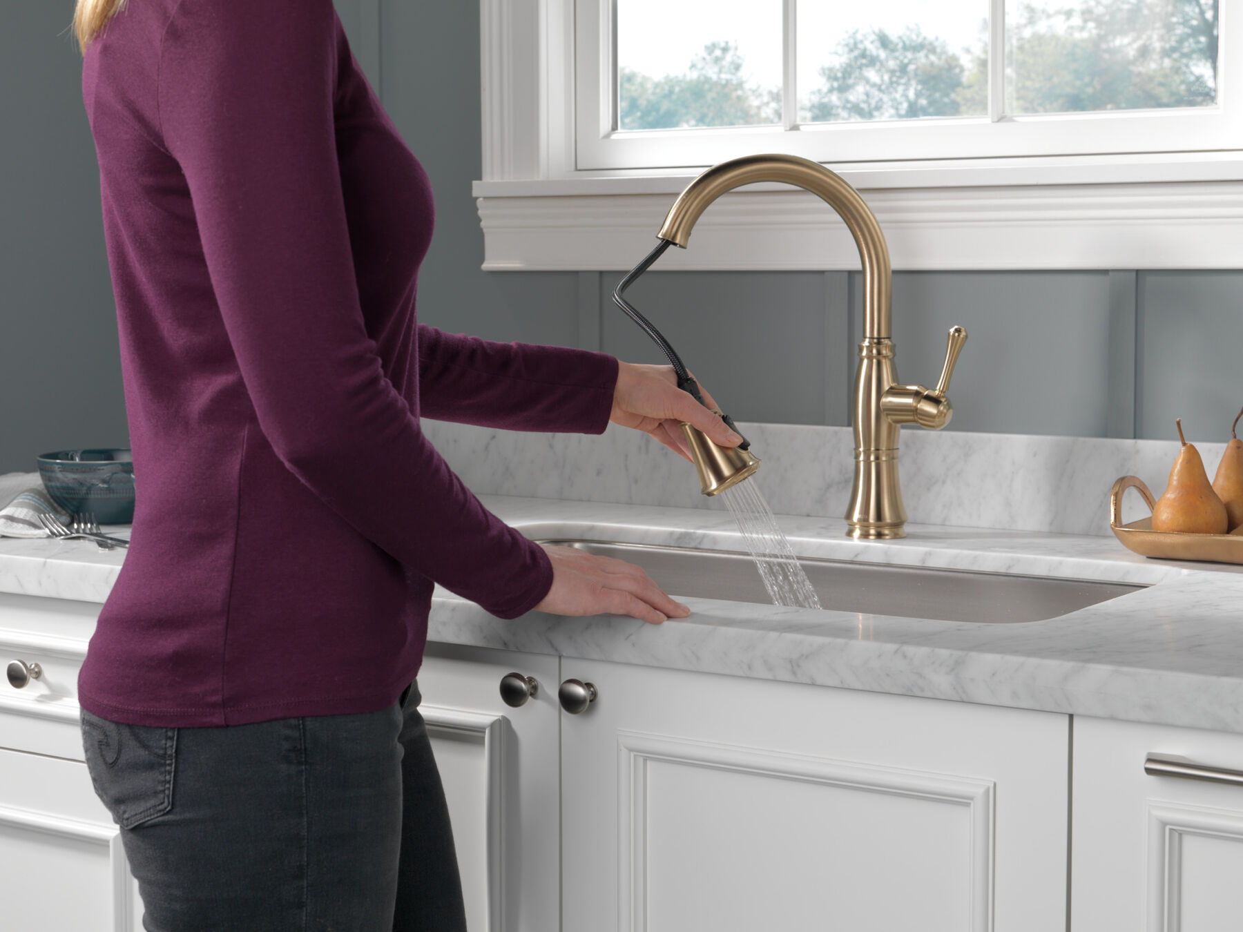 Pull-Down Kitchen w/ShieldSpray 1L (Recertified), image 3