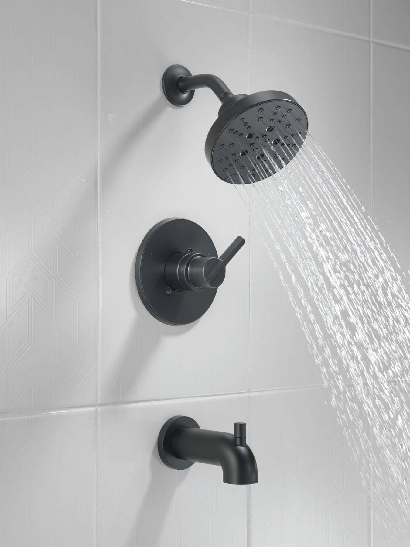 Tub/Shower Rough & Trim 1L 14S (Recertified), image 3