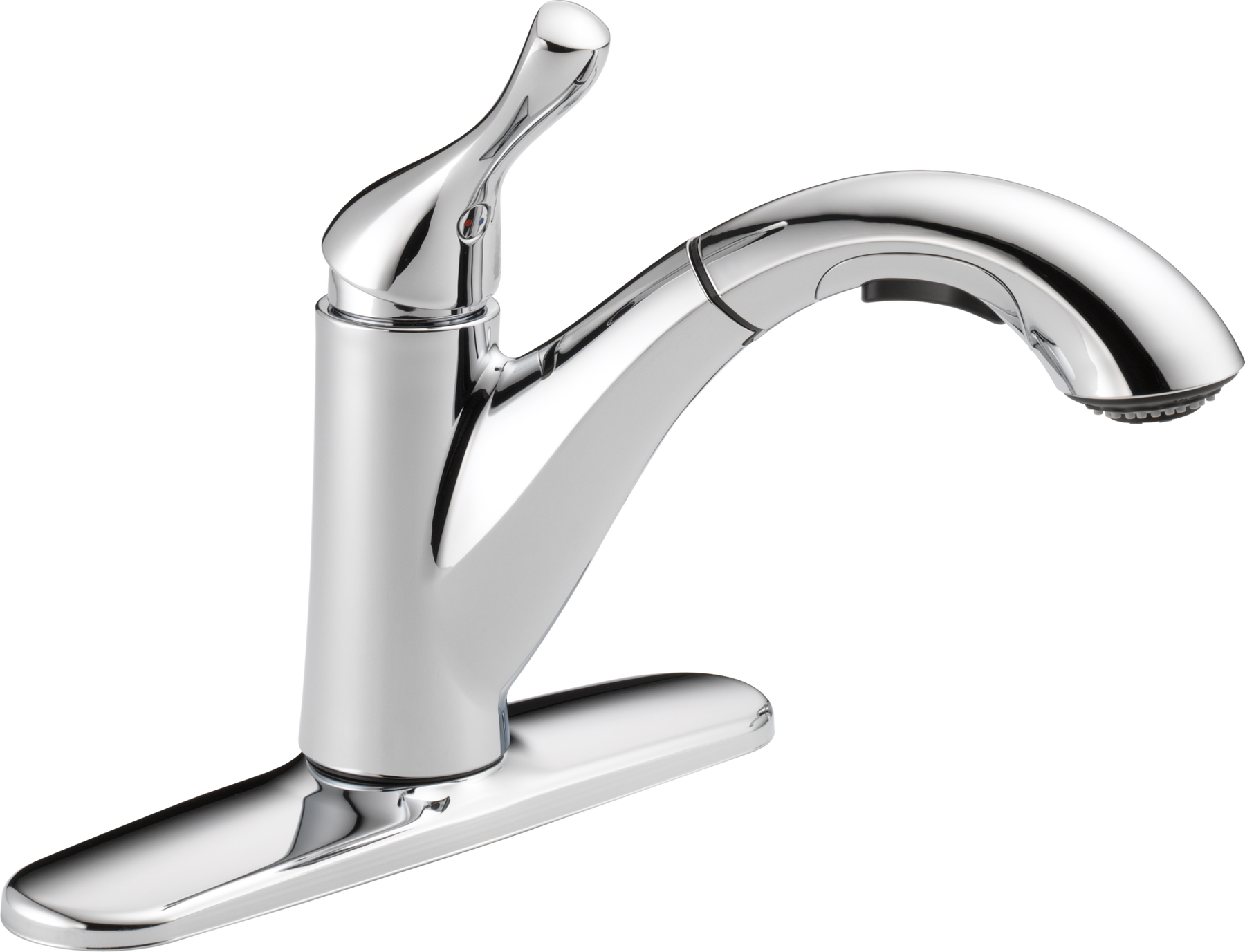 Single Handle Pull-Out Kitchen Faucet, image 2
