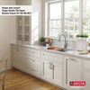 30” Workstation Kitchen Sink Undermount Stainless Steel Single Bowl with WorkFlow™ Ledge and Accessories