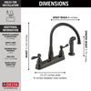 Two Handle Kitchen Faucet