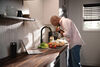 33” Workstation Kitchen Sink Drop-In Top Mount Stainless Steel Single Bowl with WorkFlow™ Ledge and Accessories