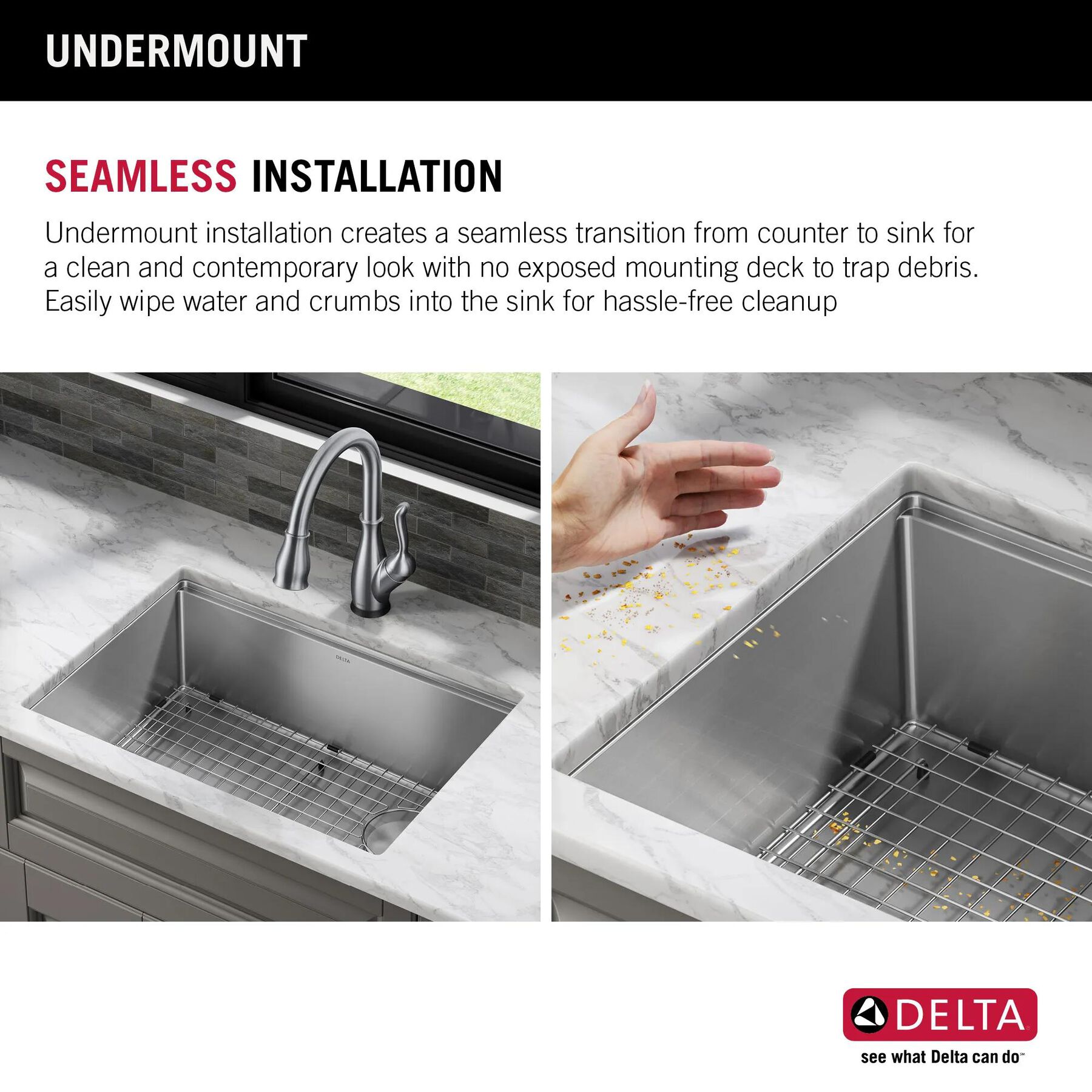 27&rdquo; Workstation Kitchen Sink Undermount Stainless Steel Single Bowl with WorkFlow&trade; Ledge and Accessories