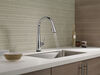 Single Handle Pull-Down Kitchen Faucet with Touch<sub>2</sub>O® Technology