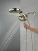 HydroRain® H<sub>2</sub>Okinetic® 5-Setting Two-in-One Shower Head (Recertified)
