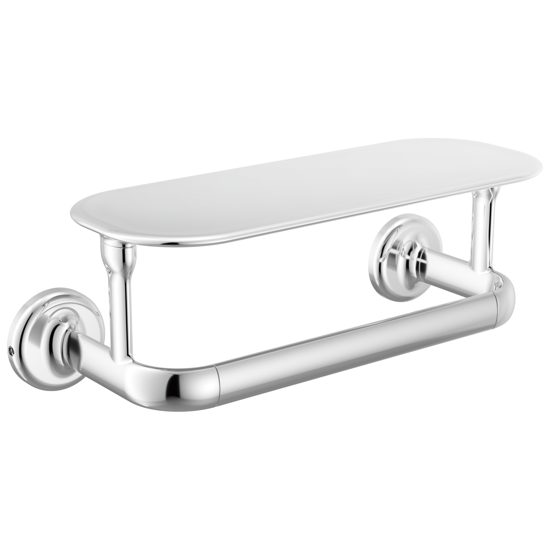 8" Towel Bar with Shelf