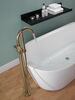 Contemporary Floor-Mount Tub Filler Trim (Recertified)