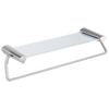 24" Towel Bar with Glass Shelf