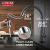 Single Handle Pull-Down Kitchen Faucet with Touch (Recertified)