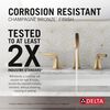 Two Handle Widespread Bathroom Faucet (Recertified)