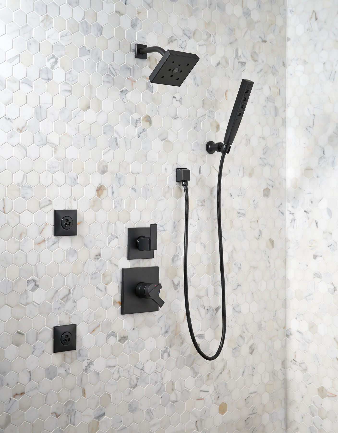 H<sub>2</sub>Okinetic® 4-Setting Wall Mount Hand Shower, image 13