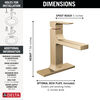 Single Handle Bathroom Faucet (Recertified)