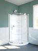 Shower Base with Wall and Enclosure Bundle