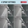 5-Setting Two-in-One Combination Shower with Additional Mount