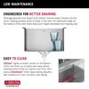 17&rdquo; Workstation Undermount Single Bowl 16 Gauge Stainless Steel&nbsp;Bar Prep Kitchen Sink with&nbsp;WorkFlow&trade; Ledge and Accessories