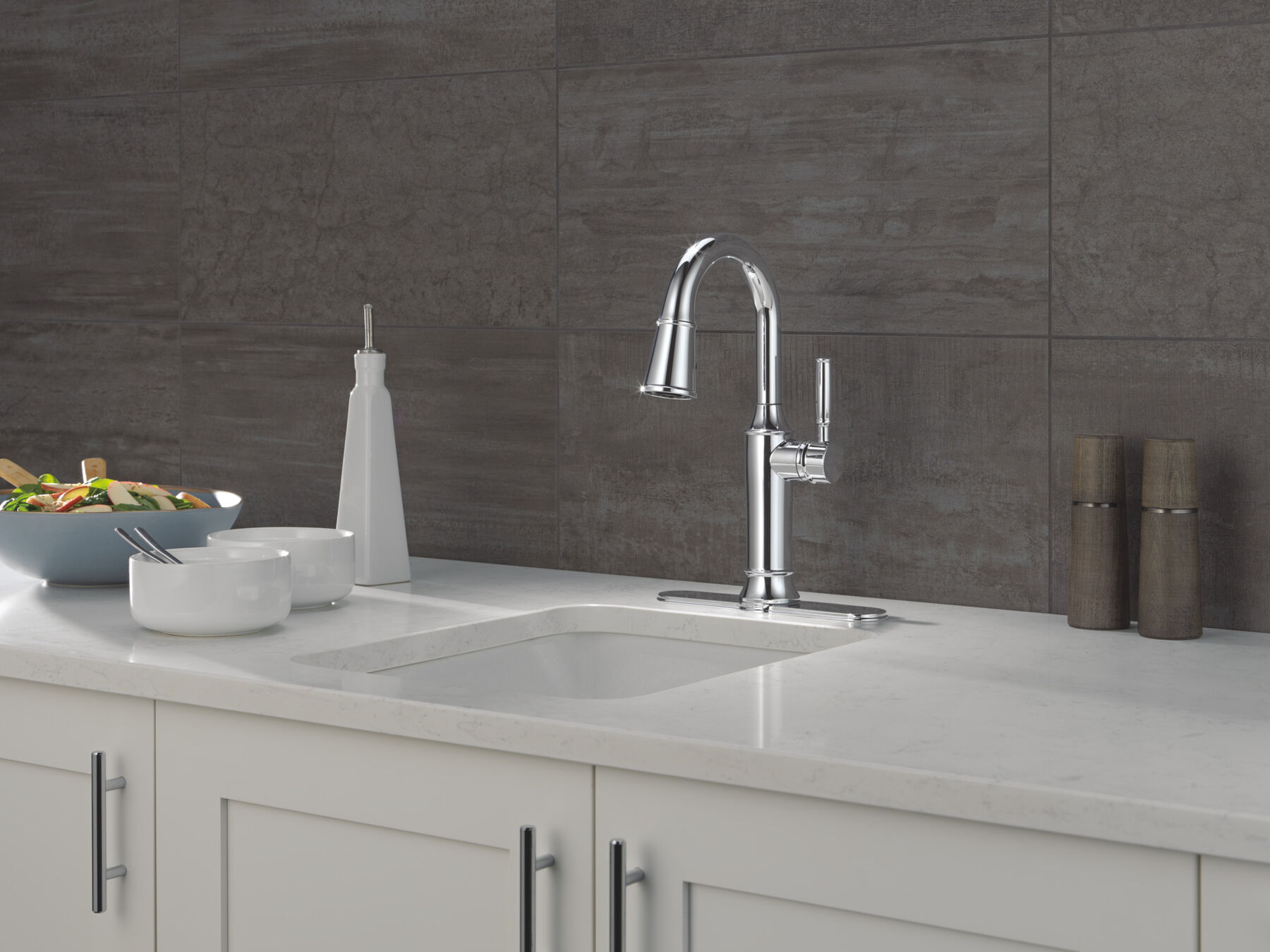 Single Handle Pull-Down Bar / Prep Faucet, image 6
