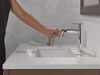 Single Handle Pull-Down Bathroom Faucet