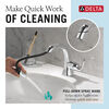 Single Handle Pull-Down Bathroom Faucet