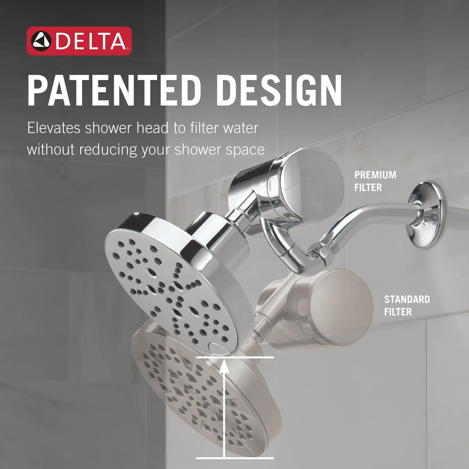Premium Shower Filter with Shower Head Bundle