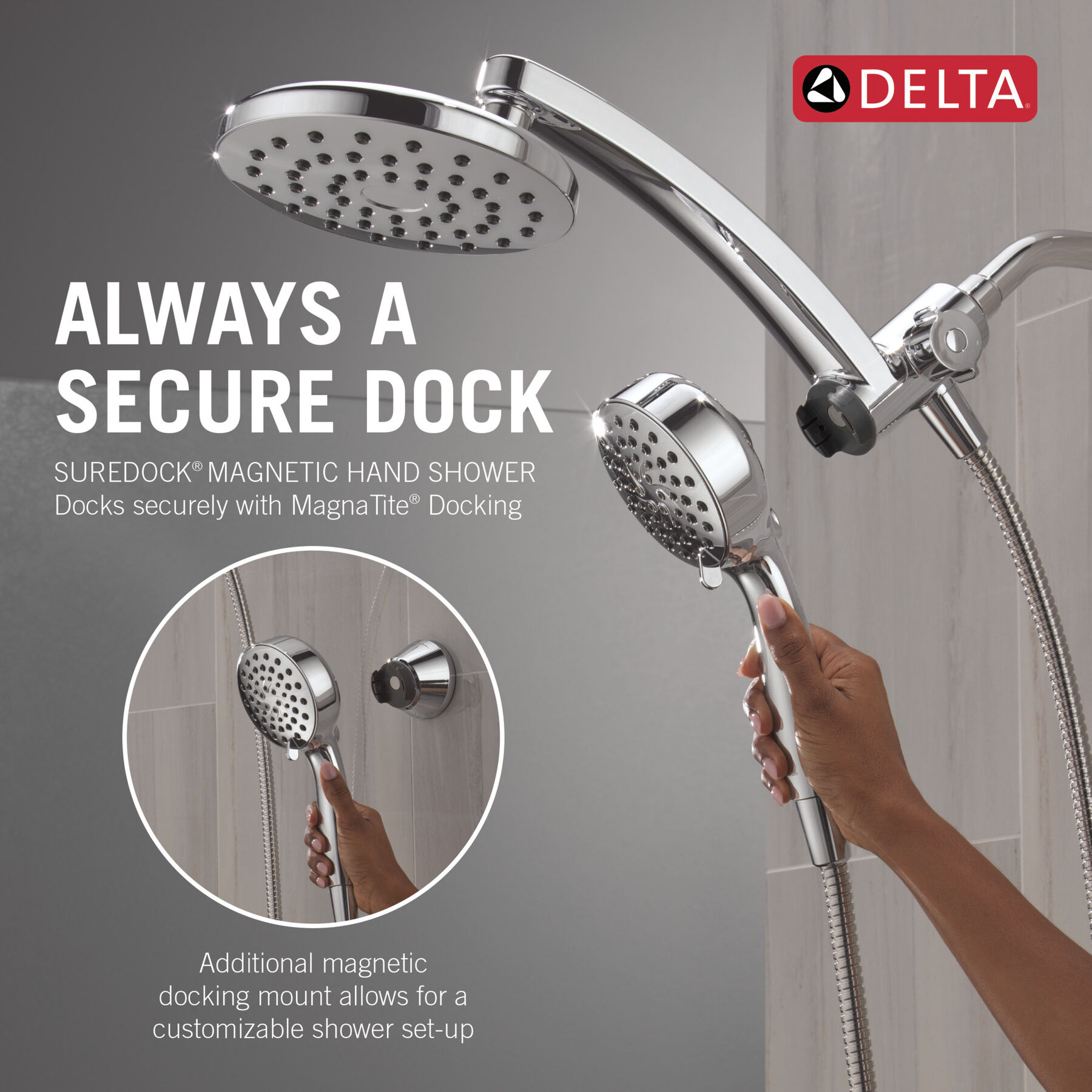 PivotPro™ 3-in-1 Combination Shower, image 23